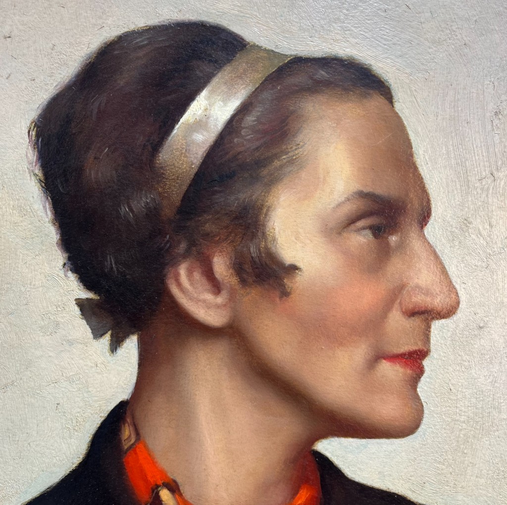 portrait of  Ester Igea Finzi  - Bruno Croatto